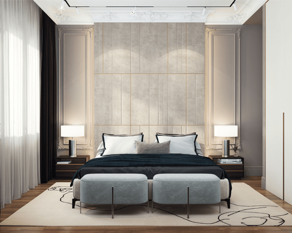 Элитный ремонт спальни