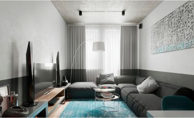 дизайн-проект однокомнатной квартиры