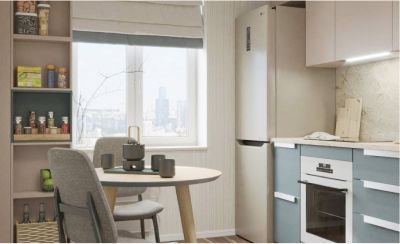 Ремонт маленькой кухни