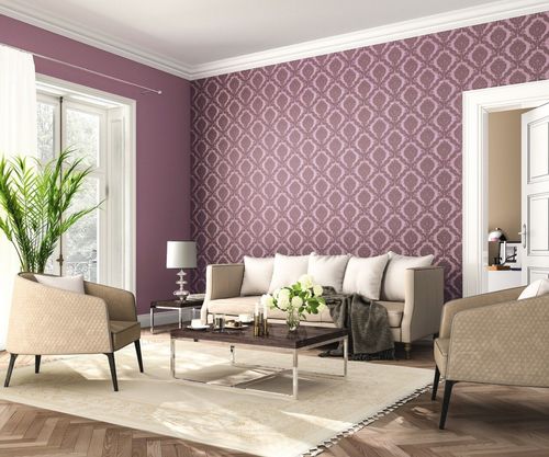 фиолетовая комната