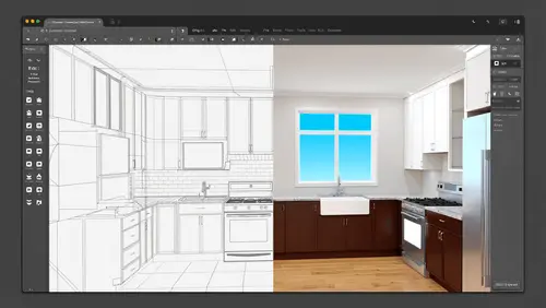 3d дизайн кухни