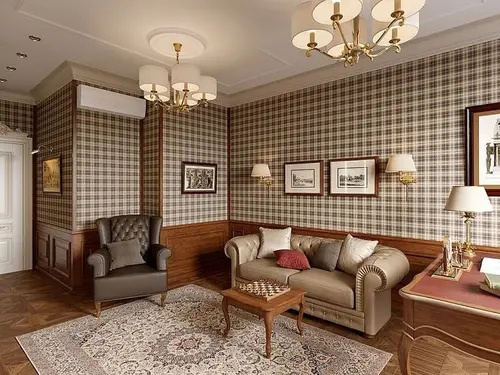 английский стиль в интерьере квартиры