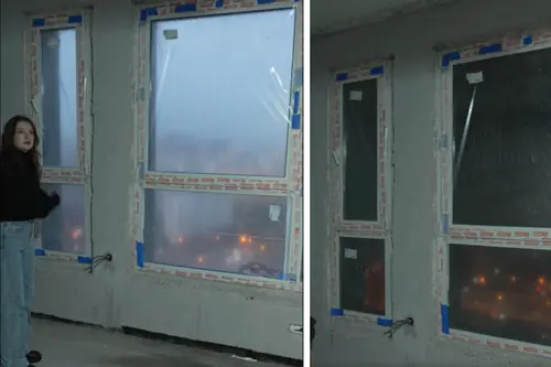 большие окна в квартире