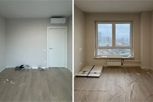 чистовой ремонт маленькой комнаты