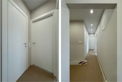 двери в коридоре