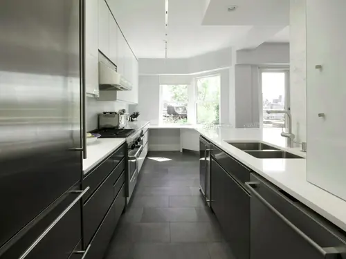 фото большой кухни