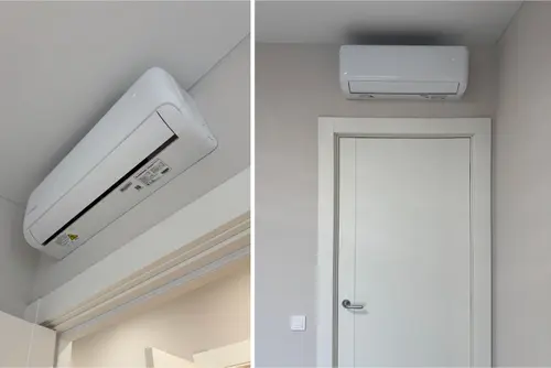 кондиционер над дверью фото