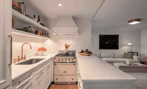 кухня в пентхаусе