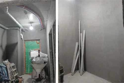 механическая штукатурка стен