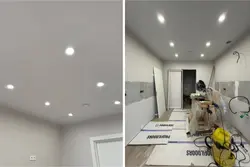 Установка натяжных потолков в Москве